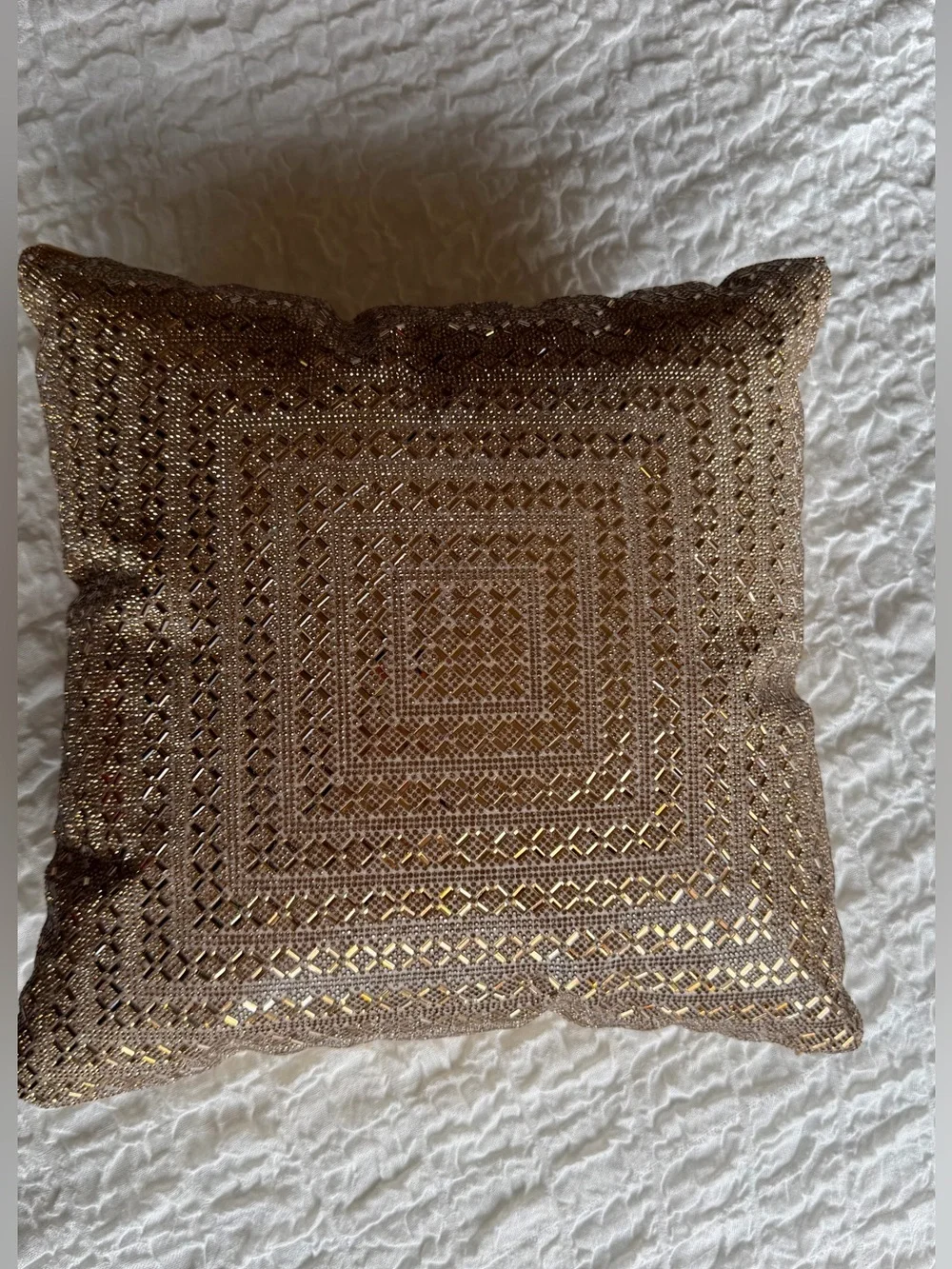 NWT Sparkles Home Madison Avenue Pillow 16”